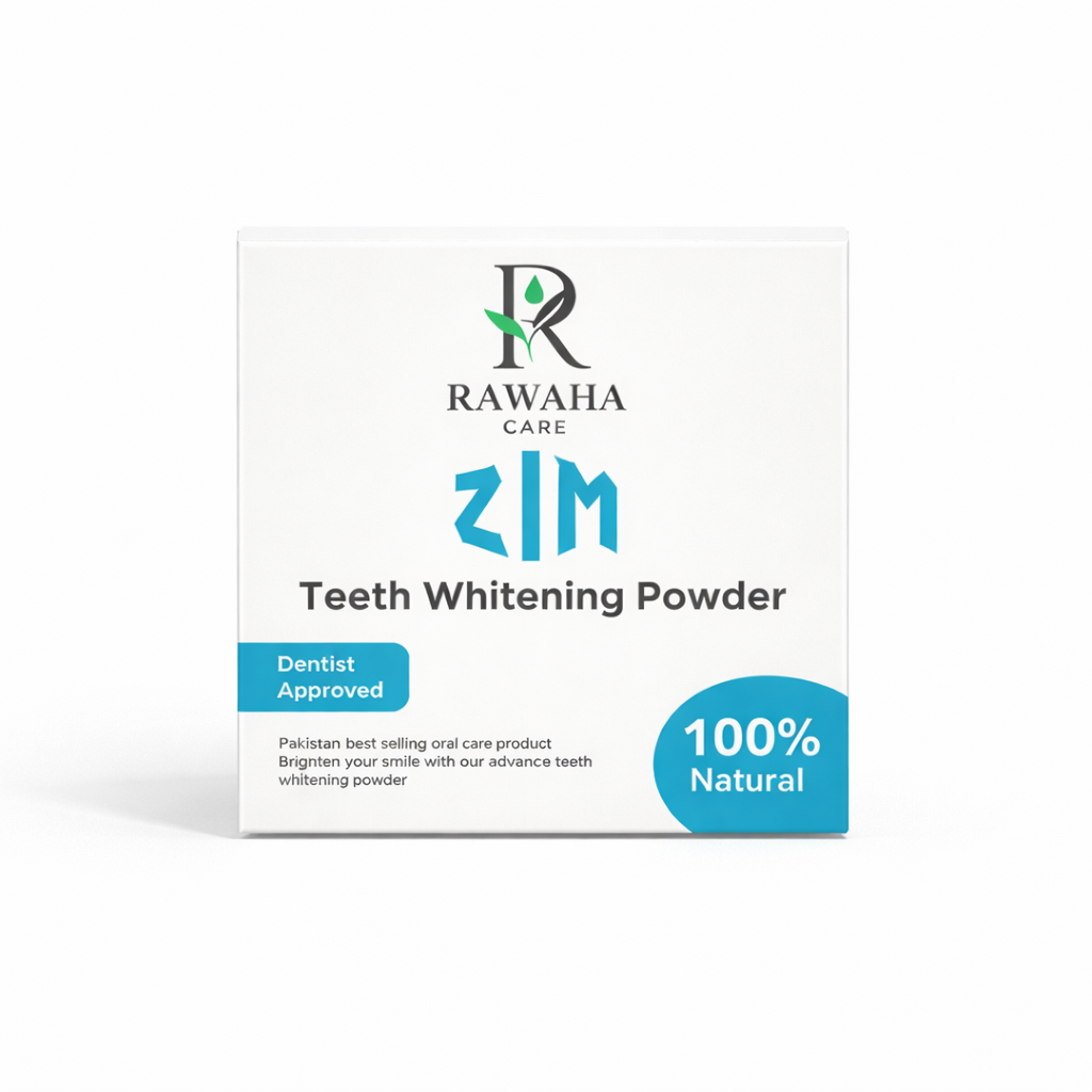 ZIM Teeth Whitening Powder | 100% Natural | Dentist‑Approved, 50g